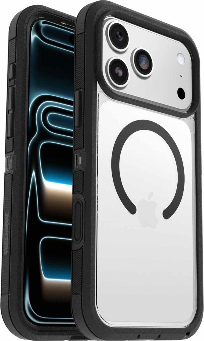 OtterBox - Étui Defender Pro XT transparent MagSafe Côté obscur pour iPhone 18 Pro Max/17 Pro Max