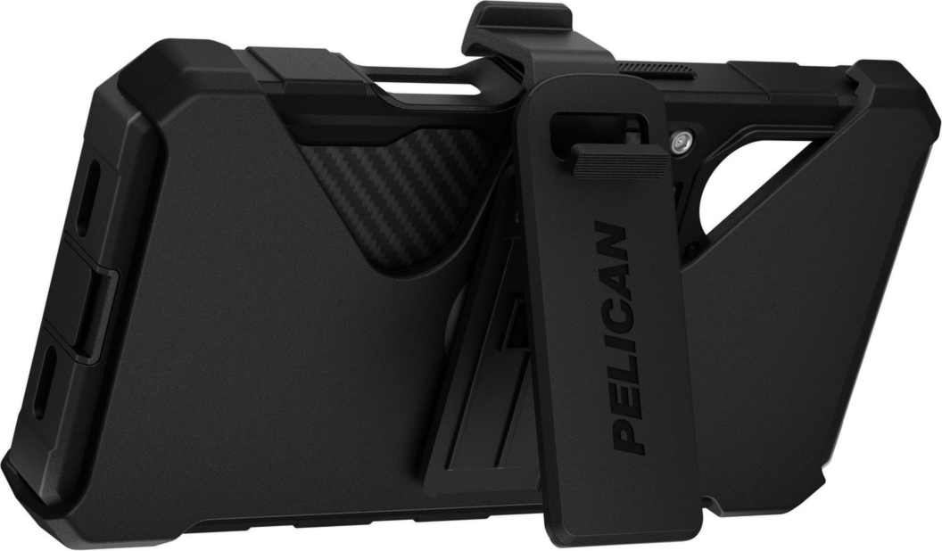Pelican - Shield MagSafe Case with Holster for Apple iPhone 17 Pro - Carbon Fiber