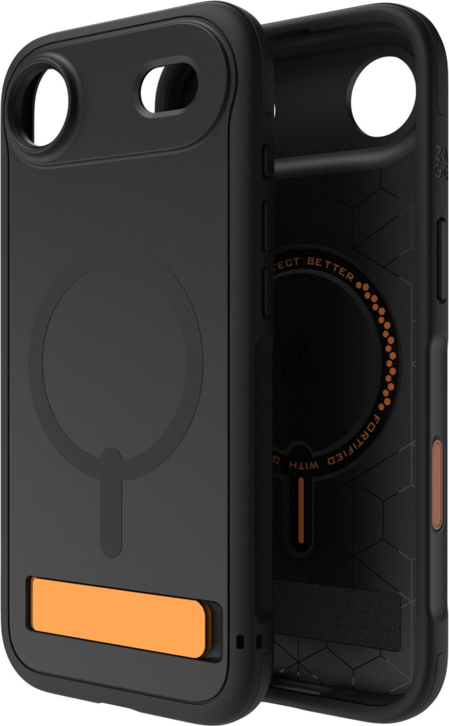 The ZAGG Sedona Snap combines elegant design with multi-layer protection, featuring 13ft drop defense, reinforced bumpers, kickstand and MagSafe compatibility in nature-inspired colors.