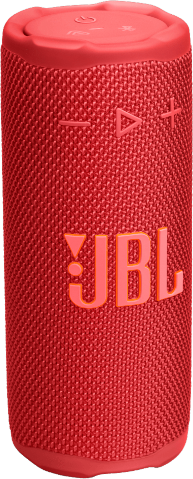 Compact Bluetooth speaker with bold JBL Pro Sound and ambient light