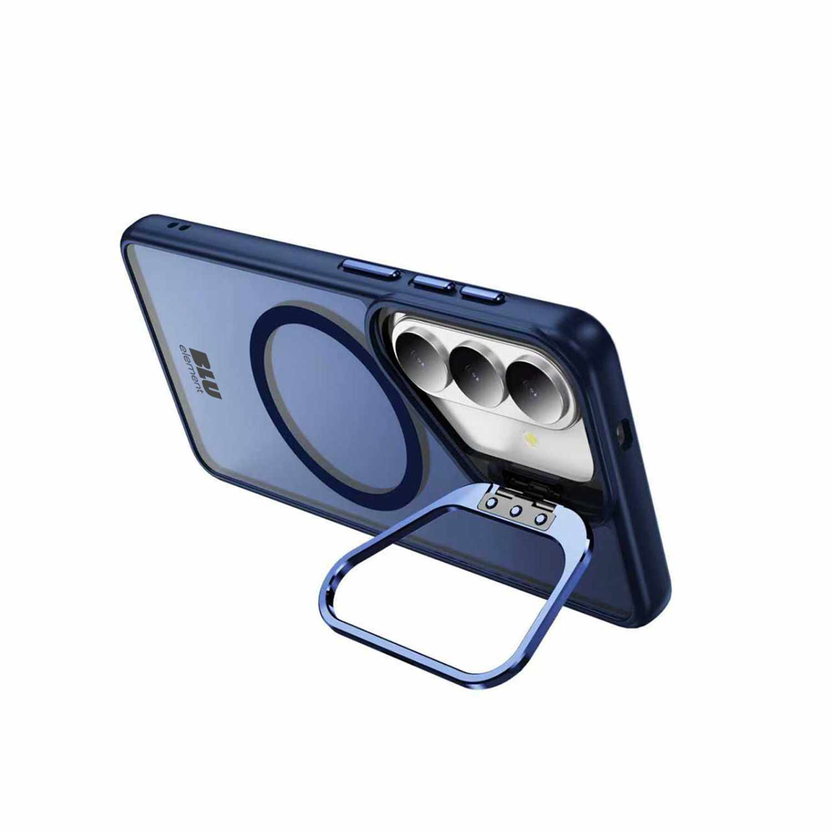 Blu Element - Chromatic Kick Case w/Magnets Navy for Samsung Galaxy S26 FE/Galaxy S25 FE