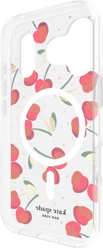 Kate Spade KS057316 Étui Protective MagSafe Cherry Dot pour iPhone 17 Pro