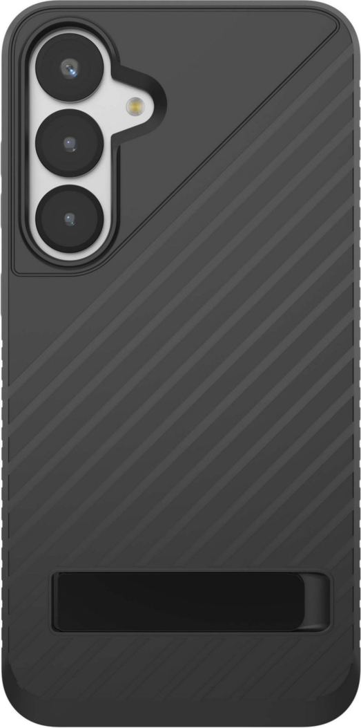 Strengthened with Graphene, ZAGG’s Denali series case with kickstand offers an impressive 16 ft of drop protection.