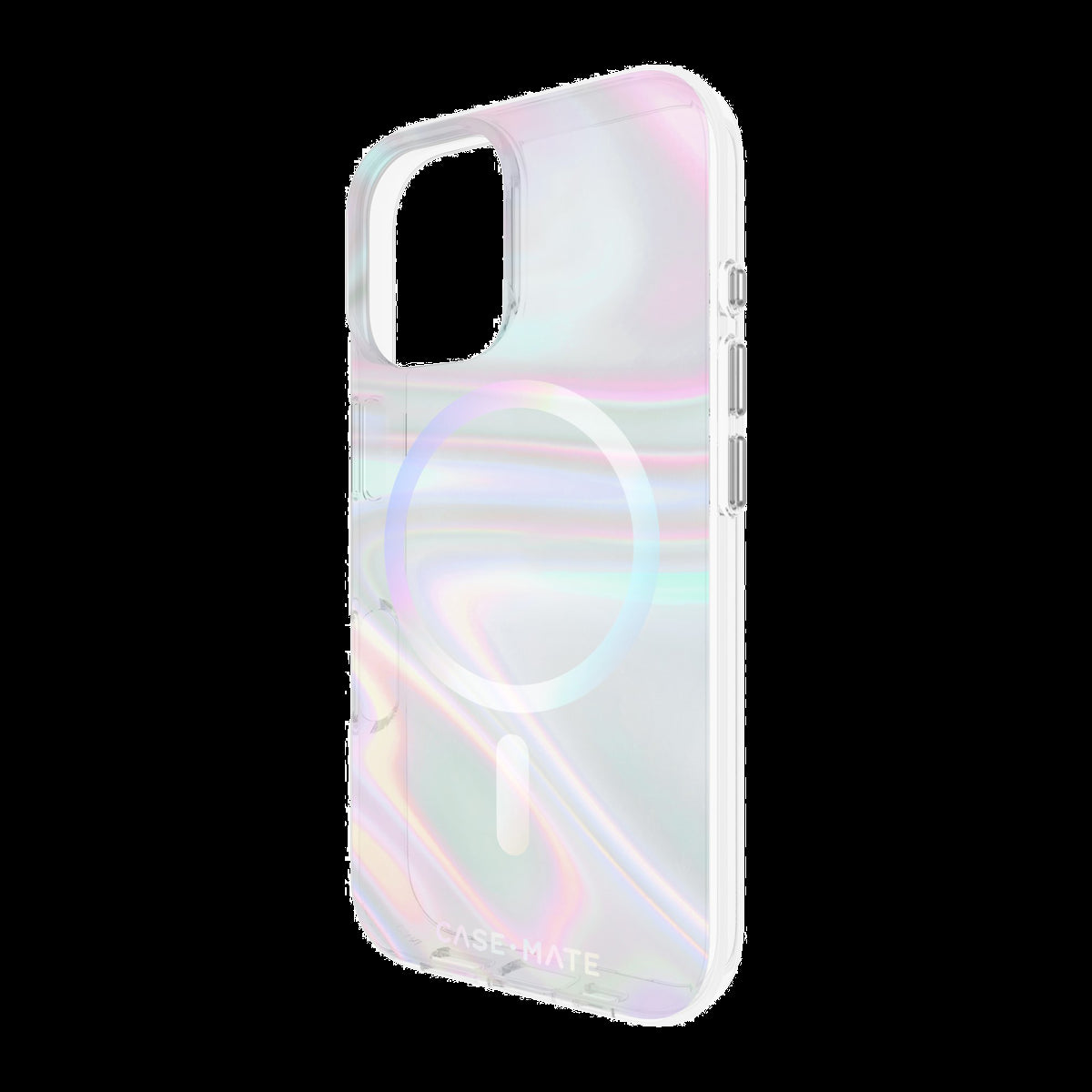 With more than 12 feet of protection, the Case-Mate Soap Bubble MagSafe case is designed to guard the device in a bubble of style that lets any personality shine.