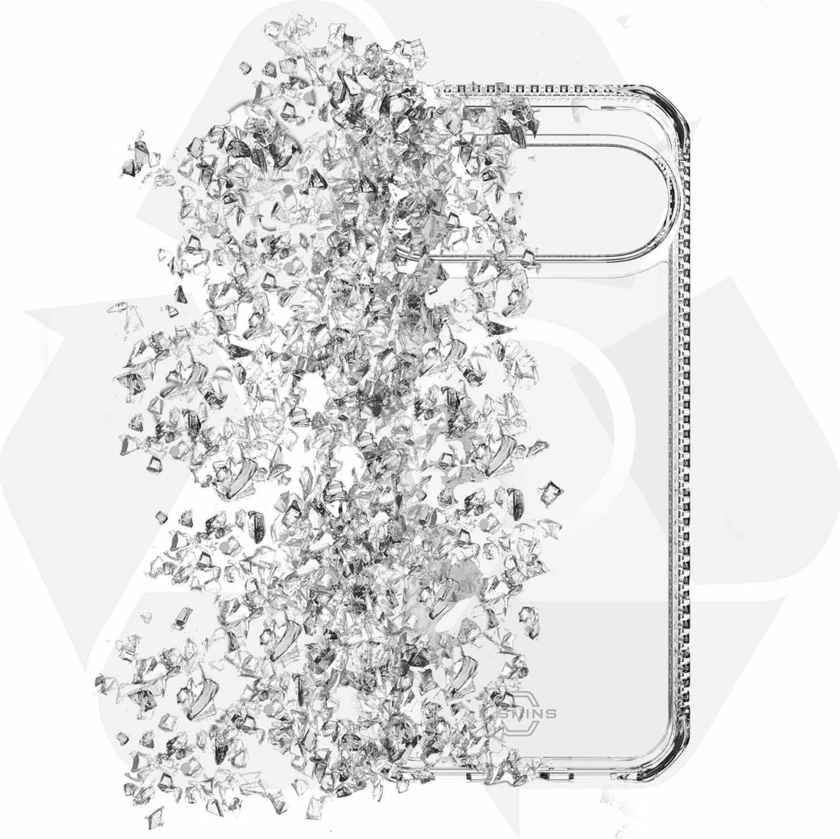 ITSKINS - Coque Hybrid_R transparente Magsafe pour Google Pixel 11 Pro XL - Transparent