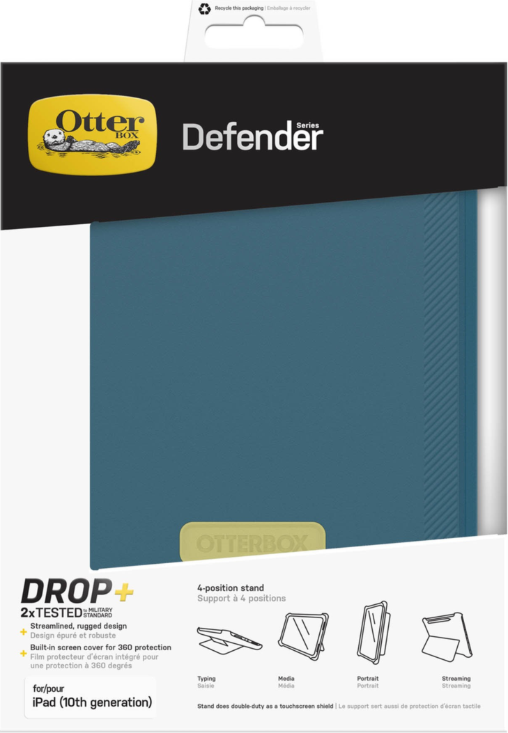 OtterBox Defender Pro Case delivers rugged multi-layer protection, built-in screen defense, and a versatile stand for dependable everyday tablet security.
