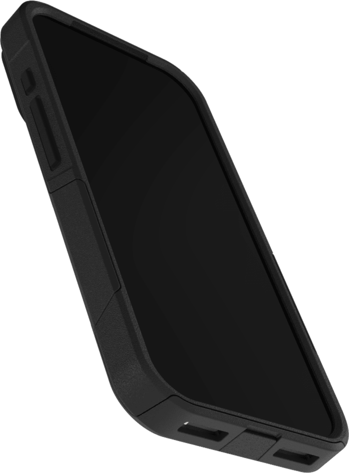 The OtterBox Commuter Series with MagSafe is a rugged, pocket-friendly case offering 3X military standard drop protection and features built-in magnets for MagSafe accessories.