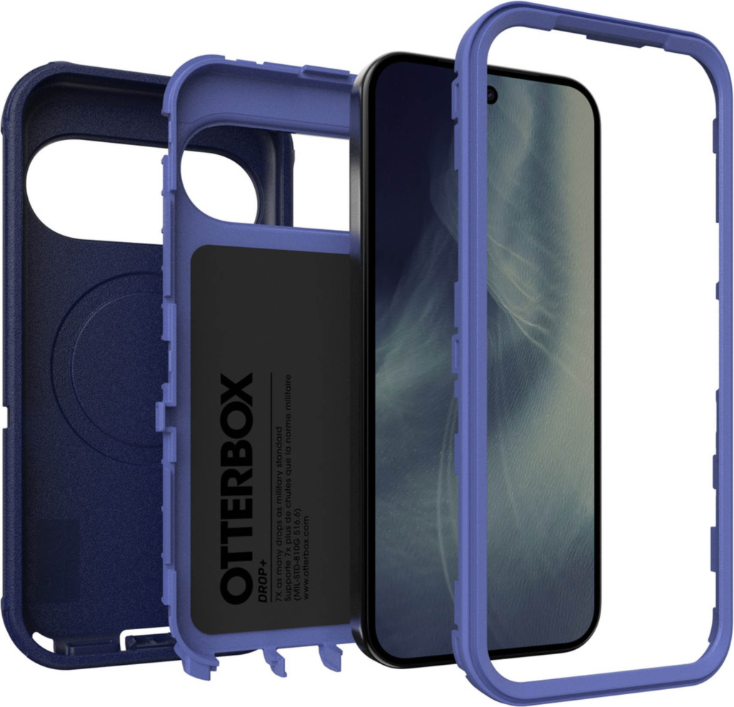 The OtterBox Defender Series Pro is the toughest case providing rugged protection against harsh drops. Equipped with magnets and non-slip texturing.