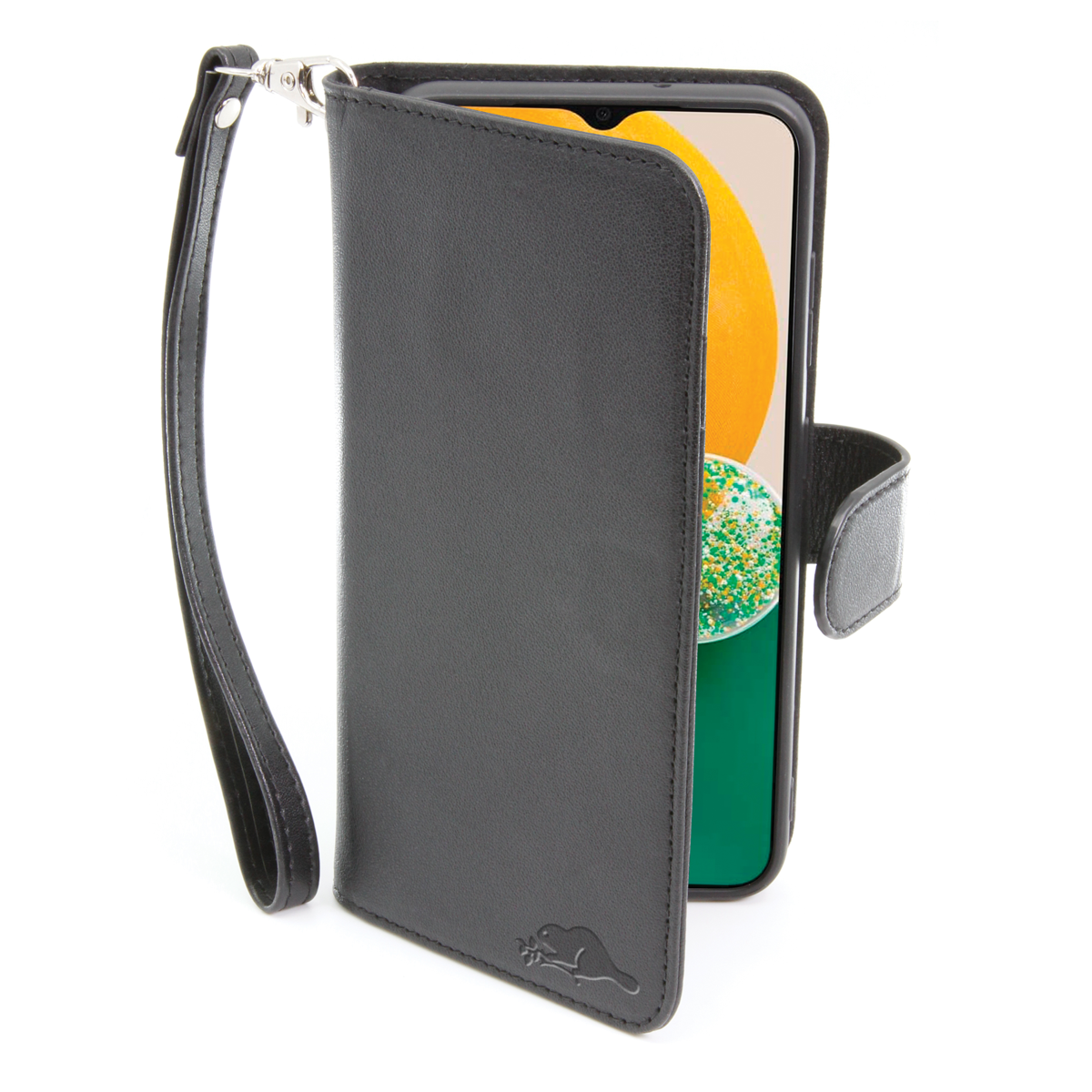 Roots Leather Folio Case Samsung A14