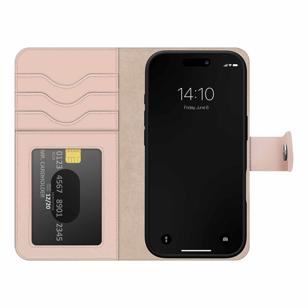 Ideal of Sweden - Magnet Wallet+ MagSafe Case Pink for iPhone 17 Pro Max