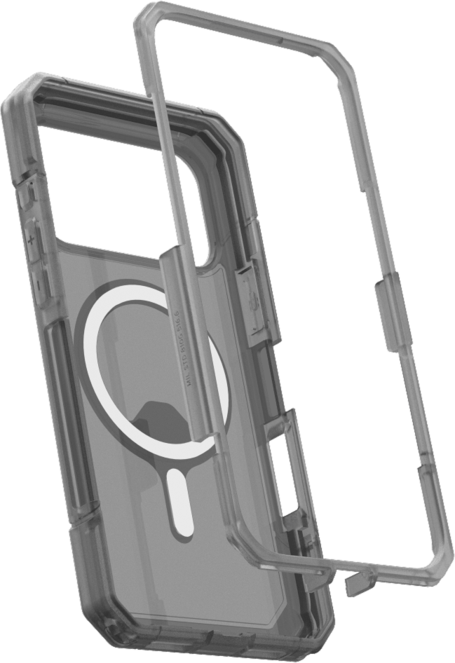 Urban Armor Gear (UAG) - Trooper MagSafe Case for Apple iPhone 17 Pro Max (2 Pieces) - Ash