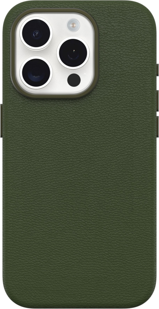 Crafted from organically grown and sustainably harvested nopal cactus, the Otterbox Symmetry Series Cactus Leather case for MagSafe offers a sustainable alternative to traditional leather products.