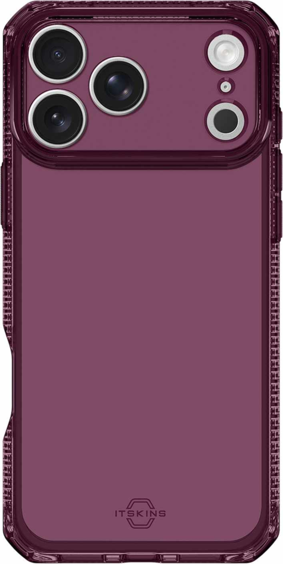 ITSKINS - Spectrum_R Clear Case Plum for iPhone 18 Pro/17 Pro