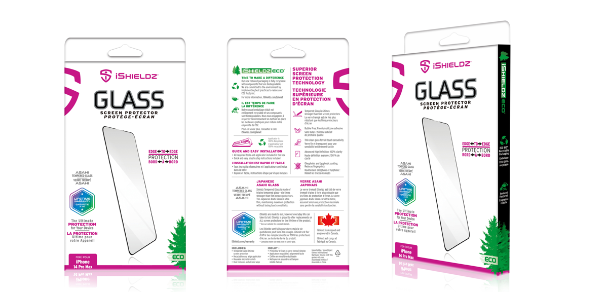 iShieldz Edge to Edge Glass iPhone 14 Pro Max
