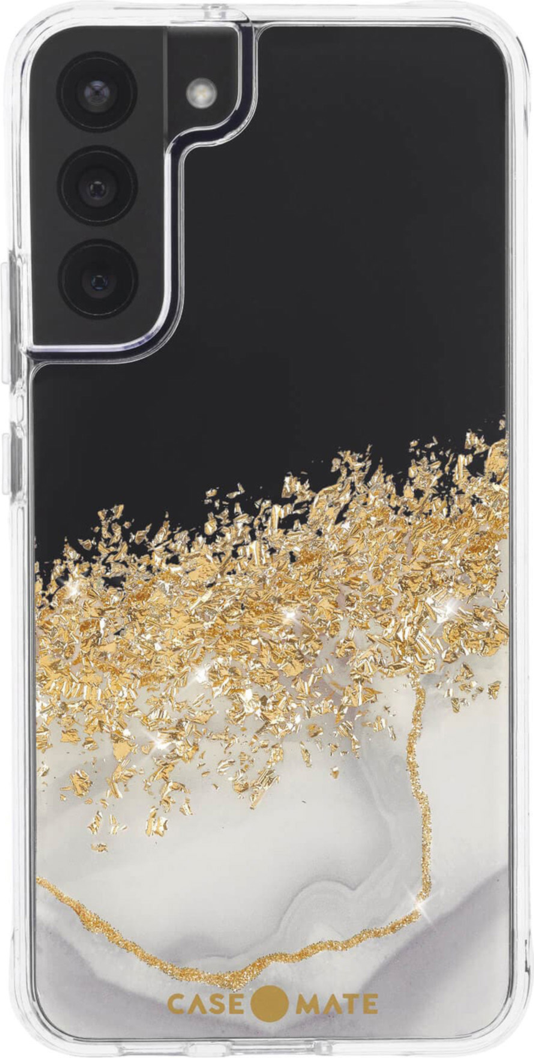 Add some glam to your device! The Case-Mate Karat Marble brings the traditional white marble design with a pop of gold karat bling and features 10 foot drop protection.