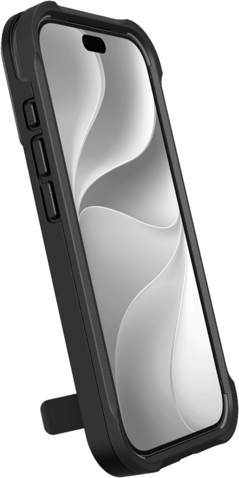 ZAGG - Étui Rainier Snap MagSafe avec béquille pour Apple iPhone 18 Pro/17 Pro - Noir