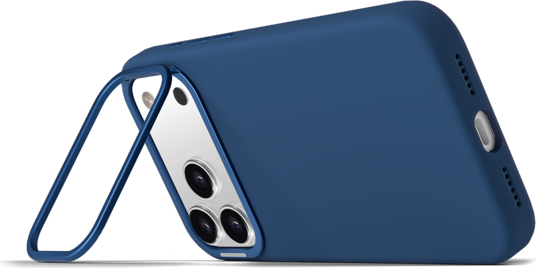 LOGiiX Vibrance Silicone Case for iPhone 17 Pro/18 Pro - Midnight Blue
