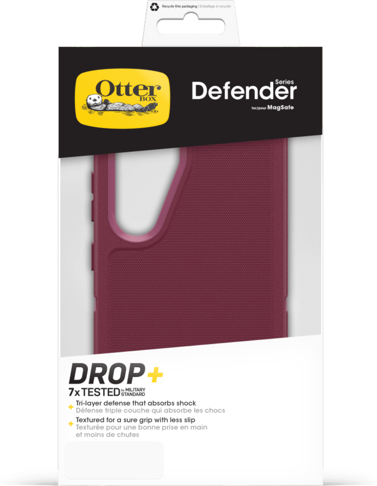 The Defender Series Pro is OtterBox's toughest case, offering rugged, tri-layer protection against harsh drops.