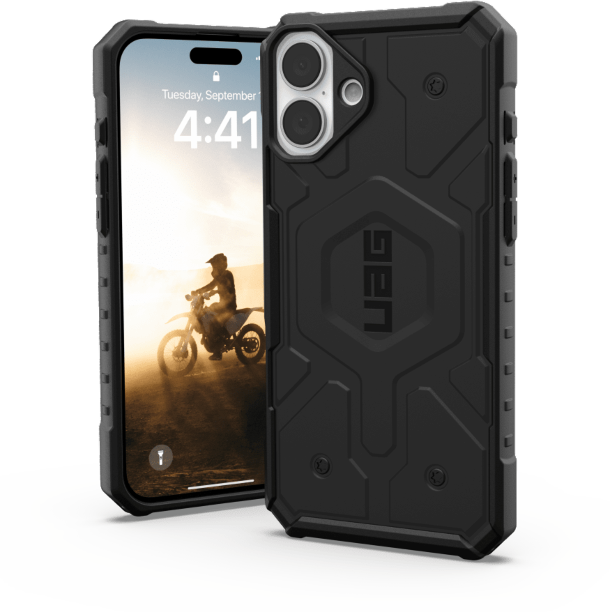 Designed with action and adventure in mind, the UAG Pathfinder case with MagSafe provides serious protection with a modern classic look.