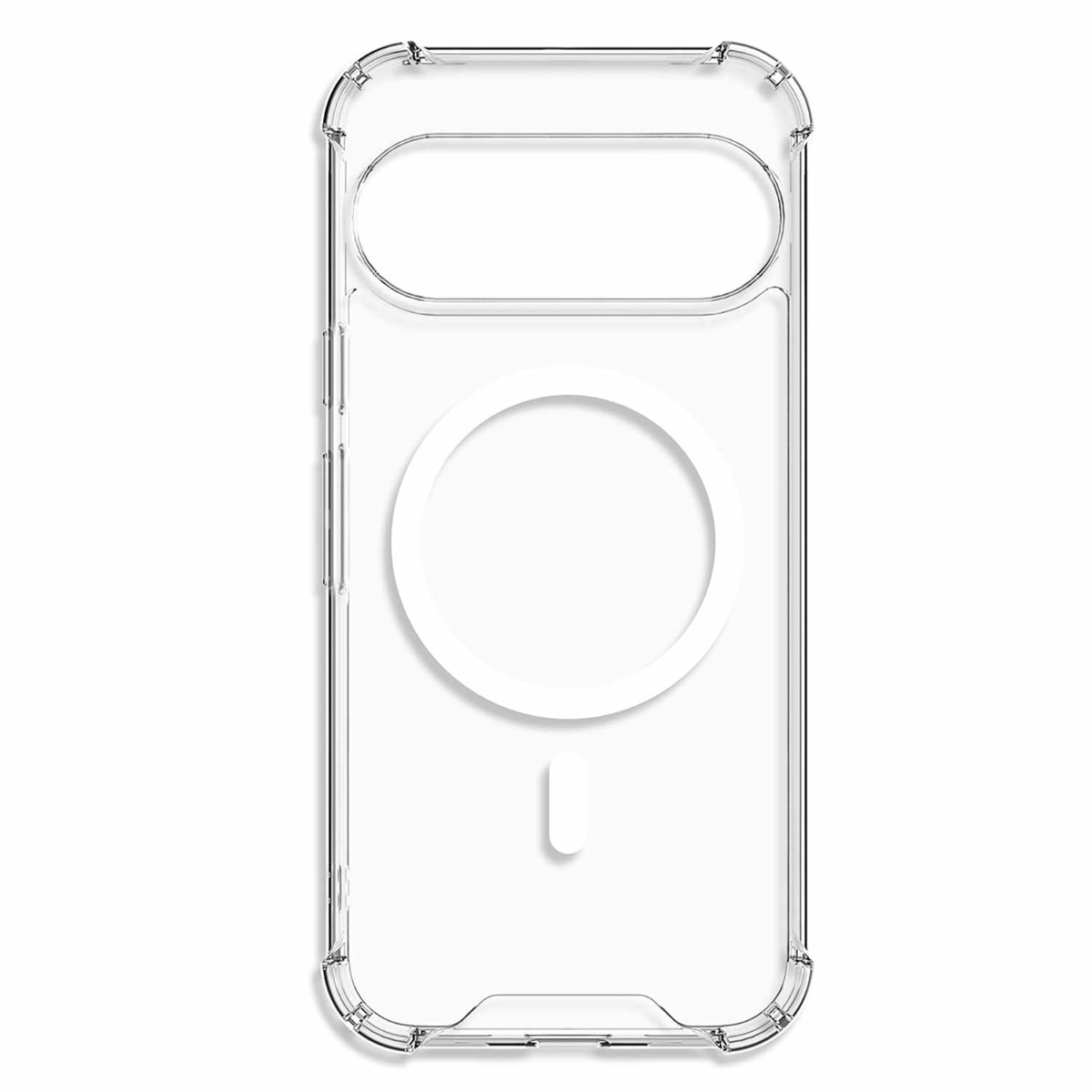 Blu Element - Coque résistante Dropzone transparente avec aimants pour Google Pixel 11