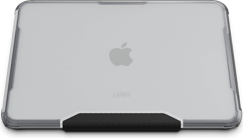 The UAG Plyo series provides stylish, military-grade drop protection for MacBooks with a hinged, rugged design and tactile grip.