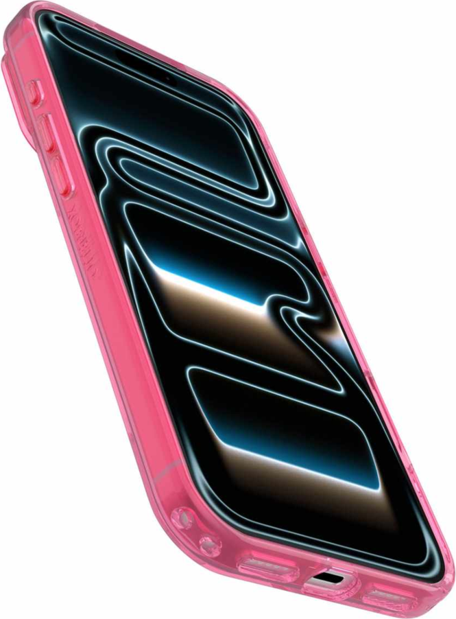 OtterBox - Étui Lumen transparent MagSafe Heartspur Pink pour iPhone 18 Pro Max/17 Pro Max