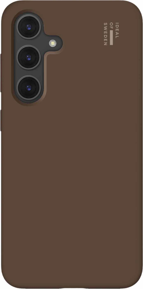Ideal of Sweden IDSICMSS26U562 Étui en Silicone avec Magnets Mocha Mousse pour Samsung Galaxy S26 Ultra