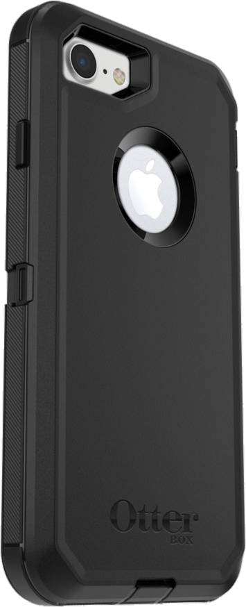 OtterBox iPhone SE/8/7 Defender Case - Black