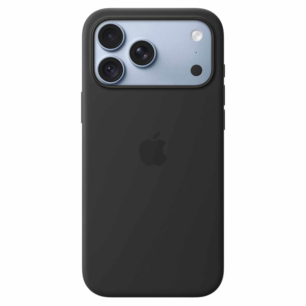 Apple - Silicone Case with MagSafe Black for iPhone 18 Pro Max