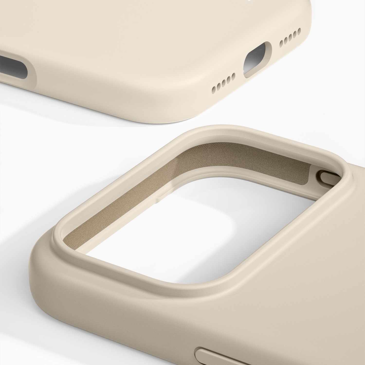 Ideal of Sweden - Silicone MagSafe Case Cloud Dancer for iPhone 18 Pro Max/17 Pro Max