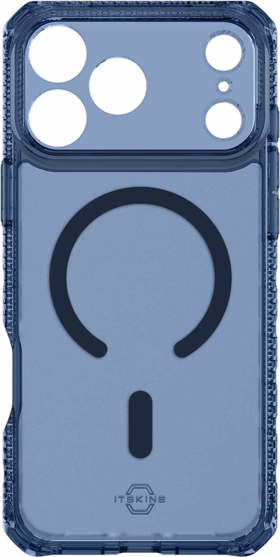 ITSKINS AP7XHBVARNVBL tui Hybrid_R Vapor MagSafe Bleu Marine pour iPhone 17 Pro