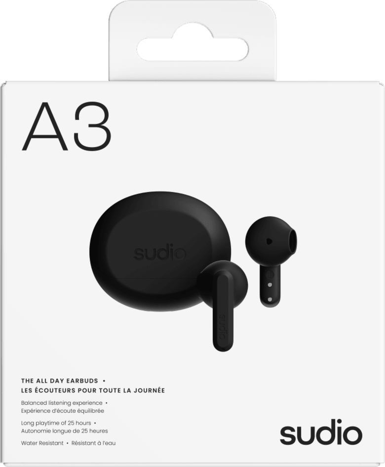 A3 True Wireless Earbuds Black