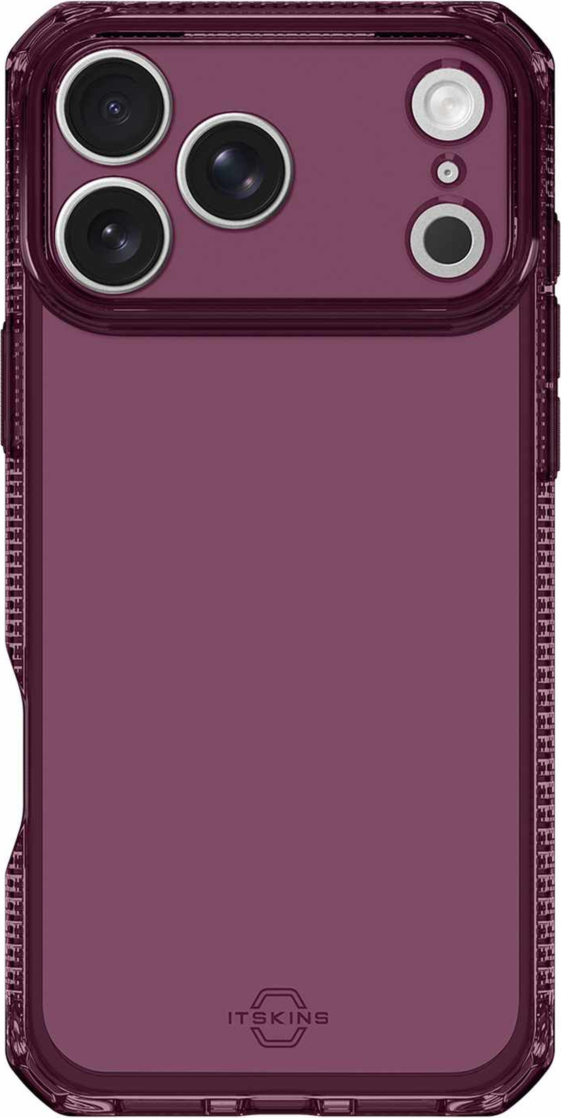 ITSKINS - Spectrum_R Clear Case Plum for iPhone 18 Pro Max/17 Pro Max