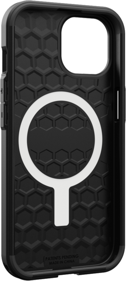 The modern yet rugged UAG Civilian case features shock absorbing construction in a lightweight design that is compatible with MagSafe charging.