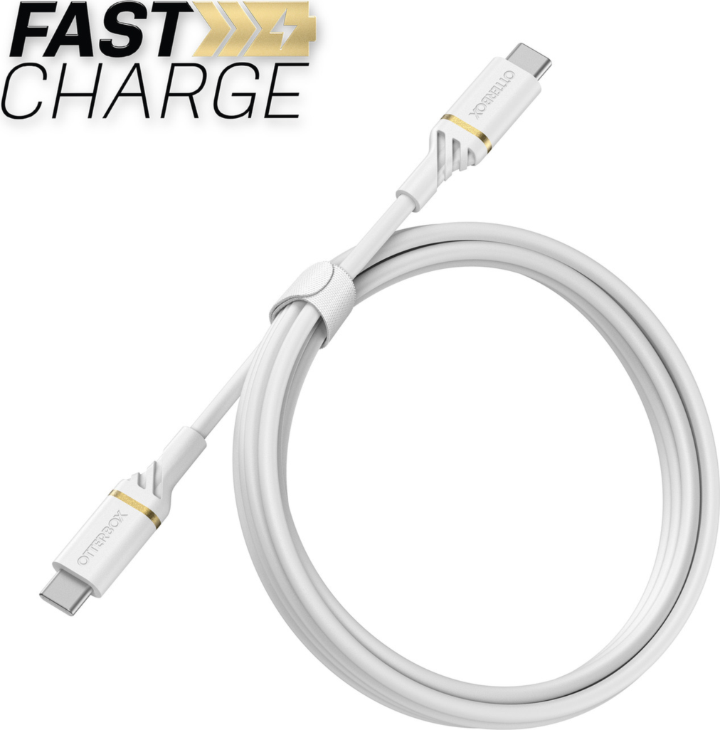 <p>The OtterBox USB-C to USB-C Charge and Sync Cable (100cm) is thoughtfully designed, fast charging and dependable.</p>