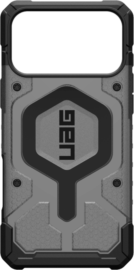 Urban Armor Gear (UAG) - Pathfinder Clear MagSafe Case for Apple iPhone 17 Pro Max - Ash and Black