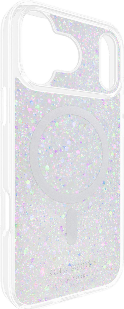 Kate Spade - Protective MagSafe Case Chunky Glitter Iridescent for iPhone 17 Pro Max