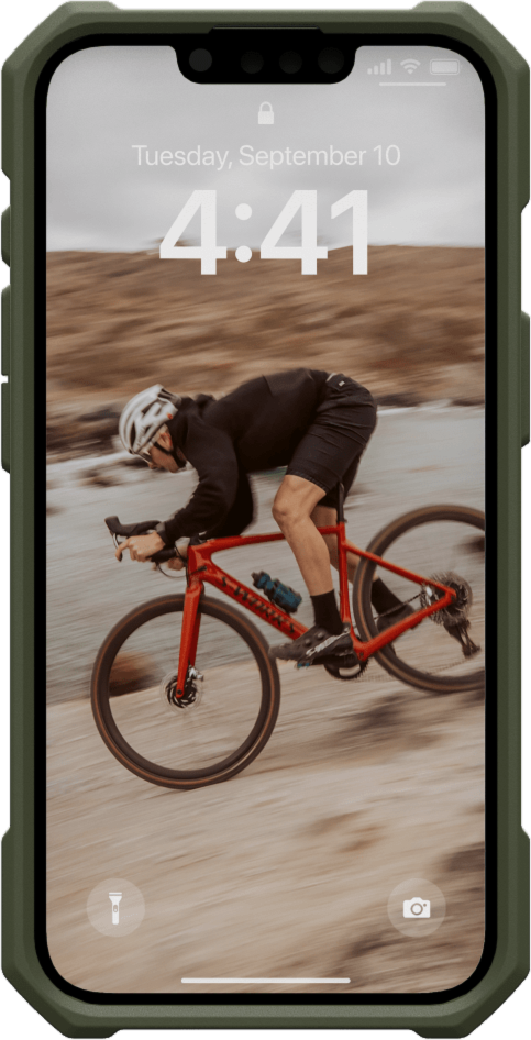 Get uncompromised defense with UAG Essential Armor – a one-piece TPU case that features an ultra-thin design, 15 ft drop protection and is compatible with MagSafe charging.