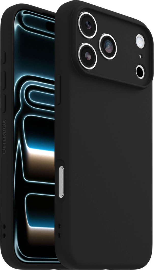 The OtterBox Figura Series blends a velvety-soft feel with ultra-slim protection, military-grade drop defense, MagSafe compatibility, and raised edges to guard the screen and camera.