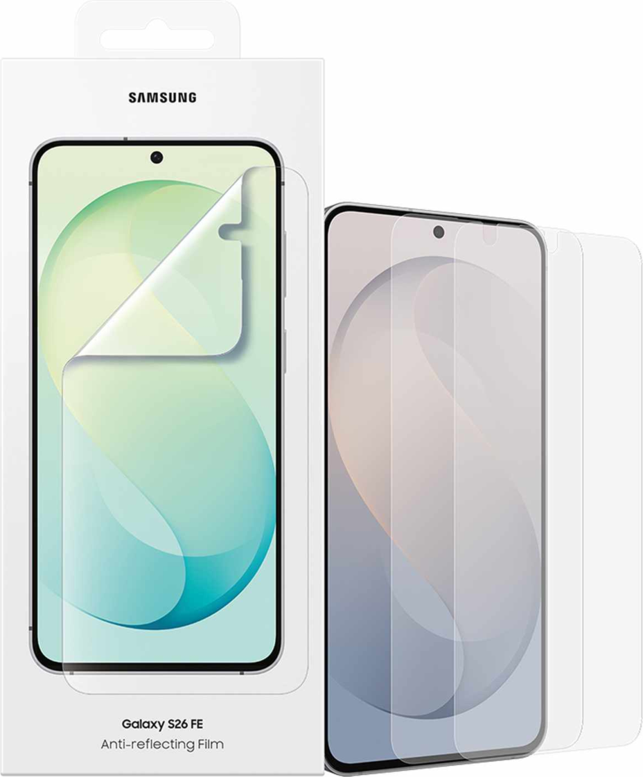 Samsung - Film protecteur avant antireflet transparent pour Samsung Galaxy S26 FE transparent