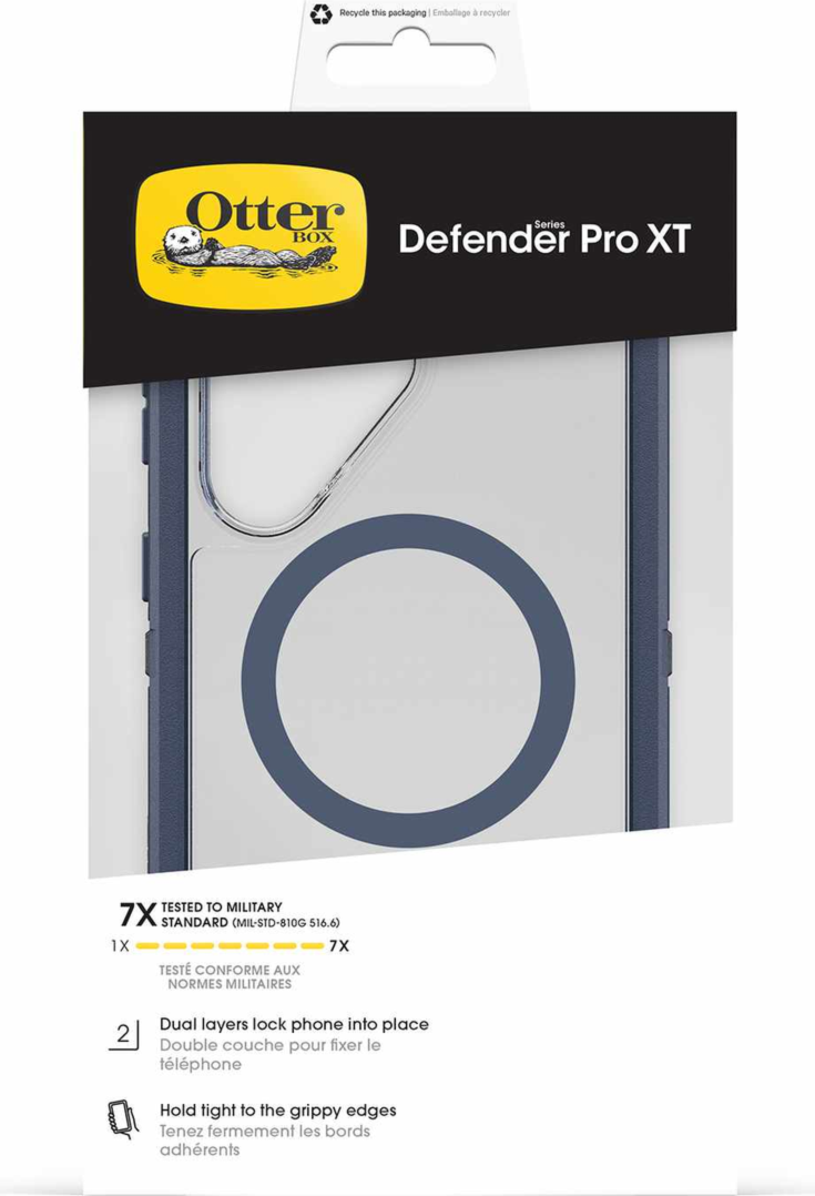 OtterBox 7799895 Étui Defender Pro XT Clear avec Magnets Baby Bleu Clear pour Samsung Galaxy S26