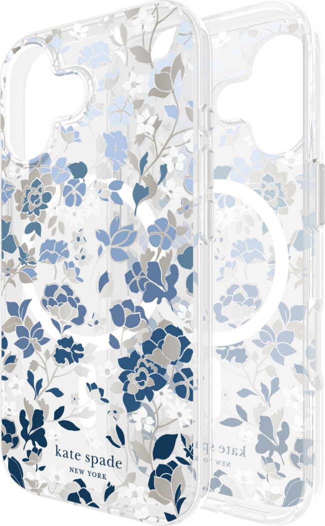 Kate Spade - Protective MagSafe Case for Apple iPhone 17 Pro - Flowerbed Blue