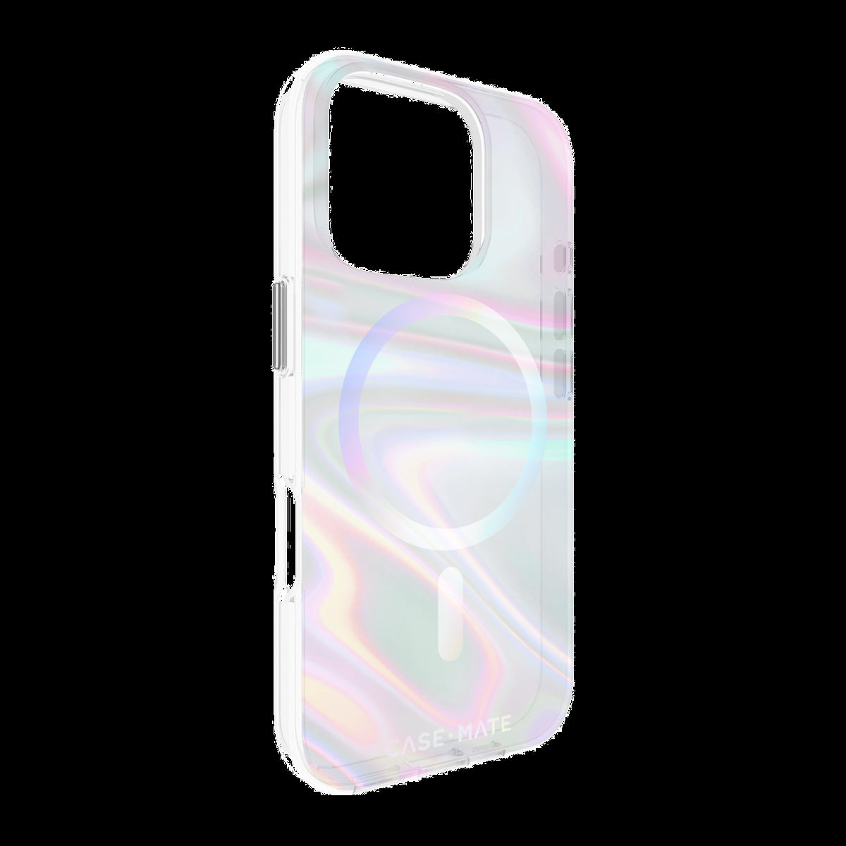 With more than 12 feet of protection, the Case-Mate Soap Bubble MagSafe case is designed to guard the device in a bubble of style that lets any personality shine.