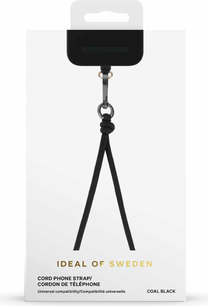 iDeal of Sweden IDCDSSI23407 Cordon Téléphone Dragonne Charbon Noir