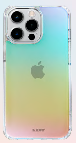 LAUT - HOLO Case For iPhone 14 Pro Max - Pearl