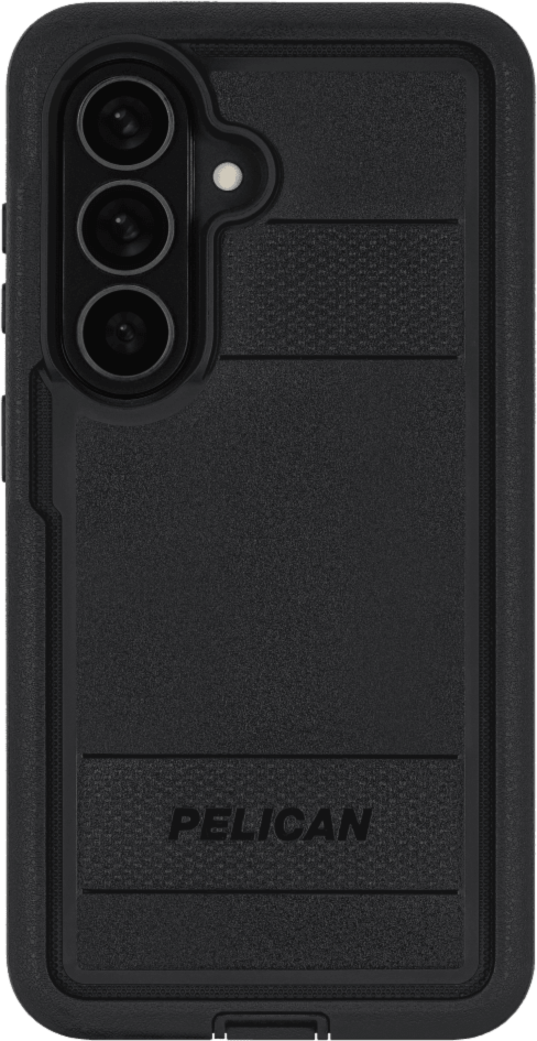 Pelican - Voyager Case with Magnet and Holster for Samsung Galaxy S26 - Black