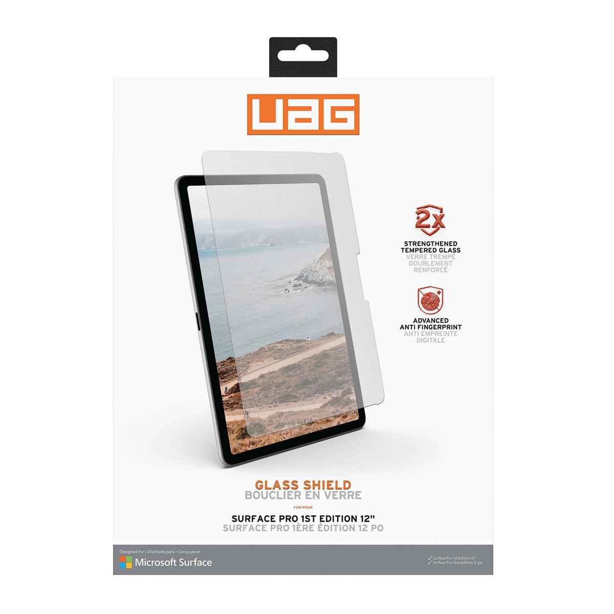 Premium quality, maximum protection. The UAG Glass Shield is made with double-strengthened tempered glass and delivers precision touch sensitivity.
