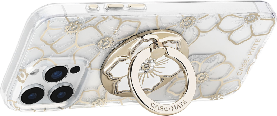 Case-Mate - Floral Gems Magnetic Ring Stand - Floral Gems