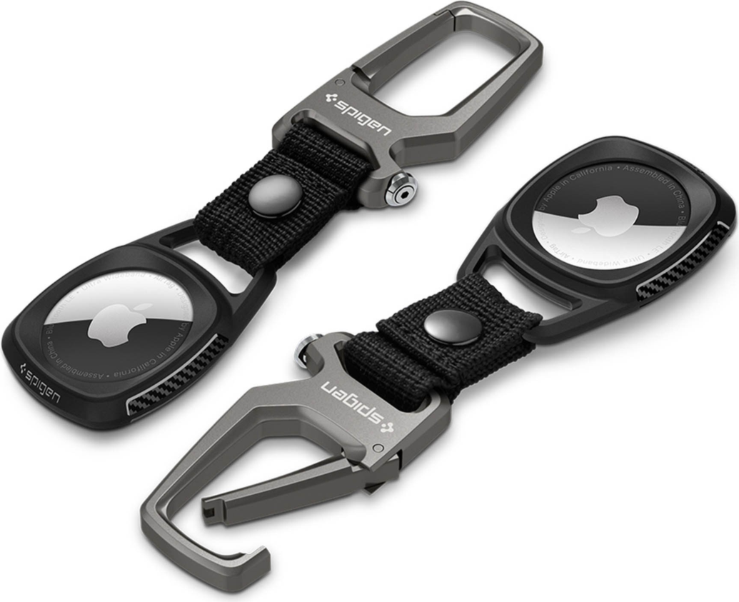 Spigen - Core Armor Keychain 2 Pack For Apple Airtag - Matte Black