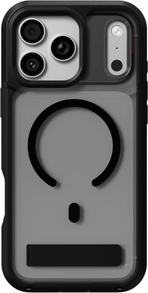 Protecting devices from drops up to 22 feet, the ZAGG Rainier case offers extreme protection with a kickstand and magnetic ring compatible with MagSafe and magnetic accessories.